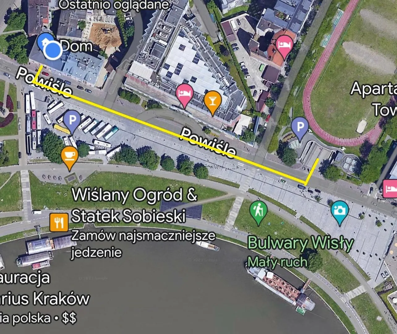 아파트 Superb Wawel Apartment, Best Location In Town 26M2 P1 크라쿠프
